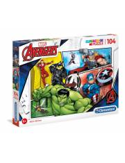 Puzzle 104 elementy The Avengers >> SZYBKA WYSYŁKA!