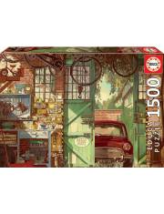 Puzzle 1500 elementów Stary garaż, Arly Jones >> SZYBKA WYSYŁKA!