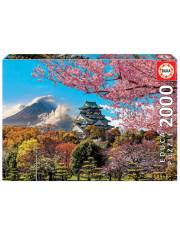 Puzzle 2000 elementów Zamek Osaka/Japonia >> SZYBKA WYSYŁKA!