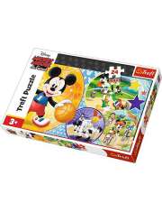 Puzzle 24 elementy Maxi - Mickey Mouse, Czas na sport! >> SZYBKA WYSYŁKA!