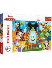 Puzzle 24 elementy Maxi Myszka Miki i i przyjaciele >> SZYBKA WYSYŁKA!