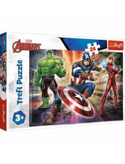 Puzzle 24 elementy MAXI W świecie Avengersów >> SZYBKA WYSYŁKA!