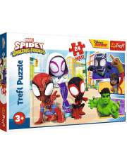 Puzzle 24 maxi Spiday i przyjaciele Spiderman >> SZYBKA WYSYŁKA!