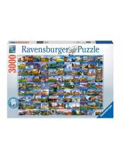 Puzzle 3000 elementów 99 pięknych miejsc w Europie >> SZYBKA WYSYŁKA!