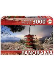 Puzzle 3000 elementów Góra Fuji, Pagoda Chureito Japonia >> SZYBKA WYSYŁKA!