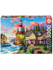 Puzzle 3000 elementów Latarnia morska nad Oceanem >> SZYBKA WYSYŁKA!