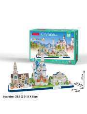Puzzle 3D City Line Bawaria >> SZYBKA WYSYŁKA!