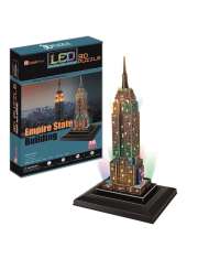 Puzzle 3D Empire State Builfing (Światło) >> SZYBKA WYSYŁKA!