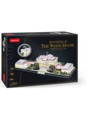 Puzzle 3D LED Biały Dom >> SZYBKA WYSYŁKA!