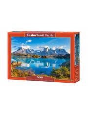 Puzzle 500 elementów Góry Torres Del Paine Patagonia Chile >> SZYBKA WYSYŁKA!