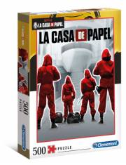 Puzzle 500 elementów La Casa De Papel >> SZYBKA WYSYŁKA!