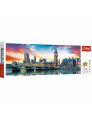 Puzzle 500 elementów Panorama - Big Ben i Pałac Westminsterski >> SZYBKA WYSYŁKA!