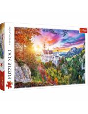 Puzzle 500 elementów Widok na zamek Neuschwanstein Niemcy >> SZYBKA WYSYŁKA!