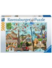 Puzzle 5000 elementów Duże miasto >> SZYBKA WYSYŁKA!