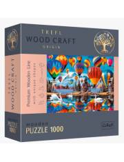Puzzle drewniane 1000 elementów Kolorowe balony >> SZYBKA WYSYŁKA!
