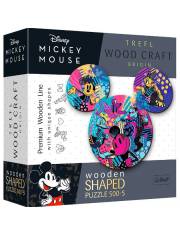 Puzzle drewniane Myszka Mickey 500 elementów >> SZYBKA WYSYŁKA!