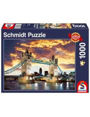 Puzzle Premium Quality 1000 elementów Tower Bridge / Londyn >> SZYBKA WYSYŁKA!