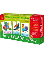 Zestaw Edukacyjny Litery Sylaby Wyrazy >> SZYBKA WYSYŁKA!