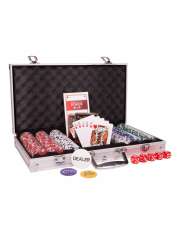Żetony do Pokera w walizce aluminiowej 300 sztuk >> SZYBKA WYSYŁKA!