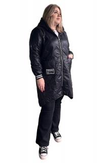 UNIMODA LEKKA PRZEJŚCIOWA PIKOWANA KURTKA PŁASZCZ CZARNA UM01