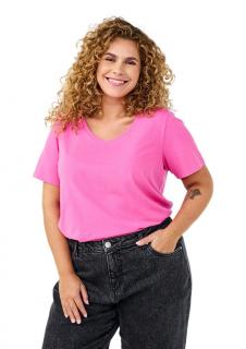 ZIZZI KLASYCZNY WYGODNY RÓŻOWY T-SHIRT 010D