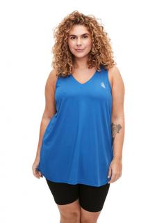 ZIZZI NIEBIESKI TRENINGOWY TOP SPORTOWY 053T