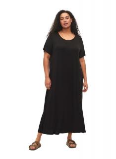 ZIZZI ZWIEWNA CZARNA SUKIENKA MAXI 102T