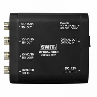 SWIT S-4607 Heavy Duty Bi-Directional 3G-SDI na Fiber konwerter