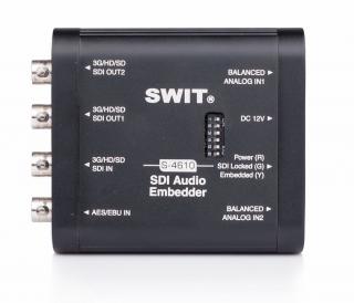 SWIT S-4610 Heavy Duty SDI Audio Embedder