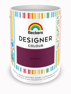 Becker Designer colour farba lateksowa  5 L BURGUNDY