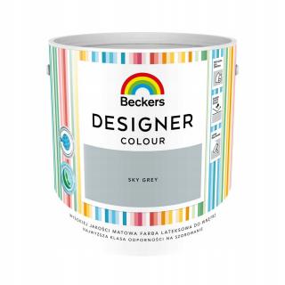 Beckers Designer colour farba lateksowa  2,5 L SKY GREY