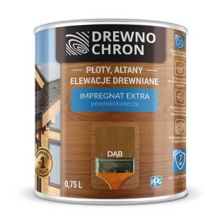 Drewnochron impregnat extra  0,75L DĄB