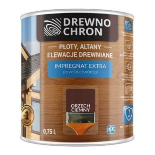 Drewnochron impregnat extra  0,75L ORZECH CIEMNY