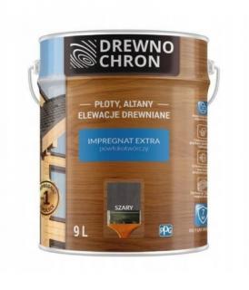 Drewnochron impregnat extra  9L SZARY