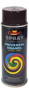 Farba uniwersalna w spray'u 400ml  BRĄZ CZEKOLADOWY ral.8017