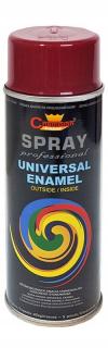 Farba uniwersalna w spray'u 400ml  WIŚNIOWA ral.3004