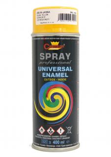 Farba uniwersalna w spray'u 400ml ŻÓŁTY JASNY ral 1003