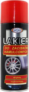 Lakier do zacisków hamulcowych W SPRAY'U CZERWONY