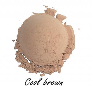 Cień do powiek mineralny Rhea- Cool brown, kosmetyk mineralny