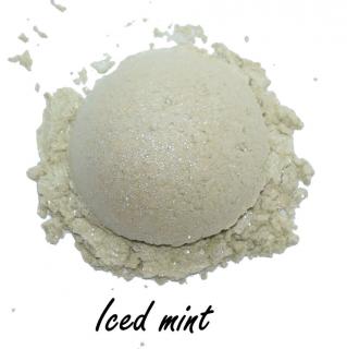 Cień do powiek mineralny Rhea- Iced mint, kosmetyk mineralny