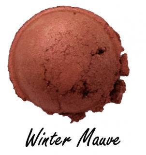 Winter Mauve- ciemny róż do policzków Rhea- ciepły odcień, kosmetyk mineralny