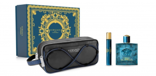 Zestaw Prezentowy Versace Eros Woda Toaletowa 100m + 10ml + Kosmetyczka