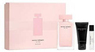 Zestaw Upominkowy Narciso Rodriguez For Her Woda Perfumowana 100ml + 10ml Woda Perfumowana + 75ml Balsam do ciała