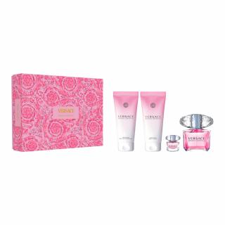 Zestaw Upominkowy Versace Bright Crystal Woda Toaletowa 90ml Woda Toaletowa + 5ml + 100ml + 100ml
