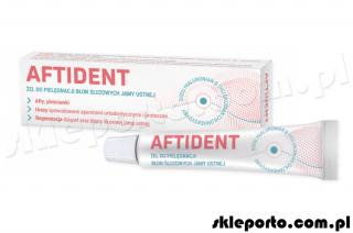 Aftident ochrona błony śluzowej żel ortodontyczny anty afta - Chema