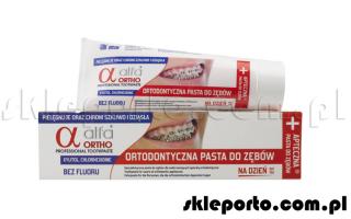 Alfa Ortho Dzień pasta ortodontyczna 75 ml - asortyment ortodontyczny