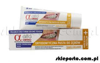Alfa Ortho Travel Exclusive pasta ortodontyczna 75 ml - asortyment ortodontyczny