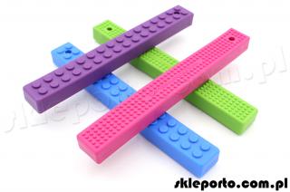 ARK Mega Brick Stick klocek lego gryzak logopedyczny miękki ARK's MEGA Brick Stick Chew