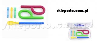 ARK Starter Kit: Wibrator logopeduczny Z-Vibe + 4 nasadki + 2 gryzaki ARK's Z-Vibe Starter Kit (4 tips, 2 chews, with case)