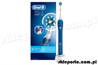 Braun Oral-B szczoteczka elektryczna PRO 2 2000 Black CrossAction